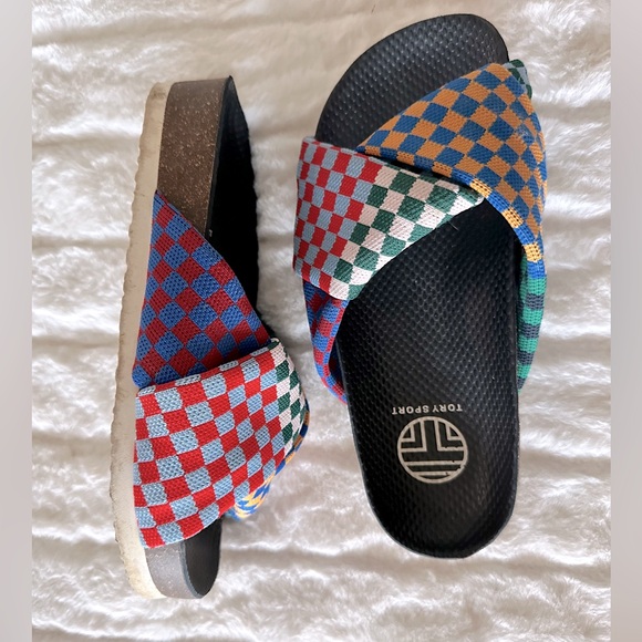 Tory Burch Sport Slides, size 5 - Picture 3 of 6